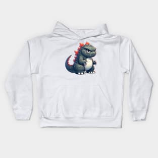 Cute Godzilla Kids Hoodie